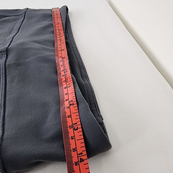 ALO Yoga Gray Moto Leggings Nylon Spandex Mesh Active Running Workout Gym Fit - Picture 13 of 16